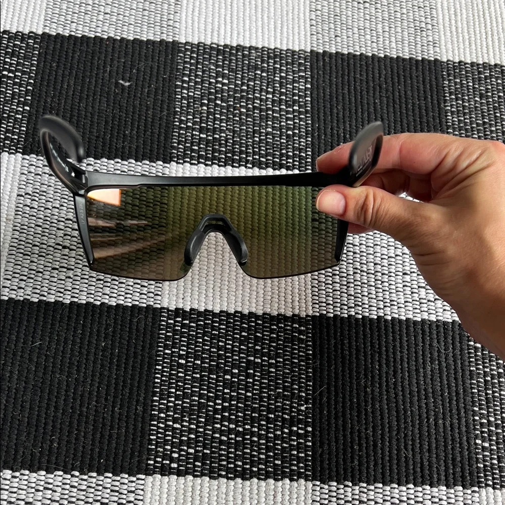 Mirrored Sunglasses - Red and Yellow